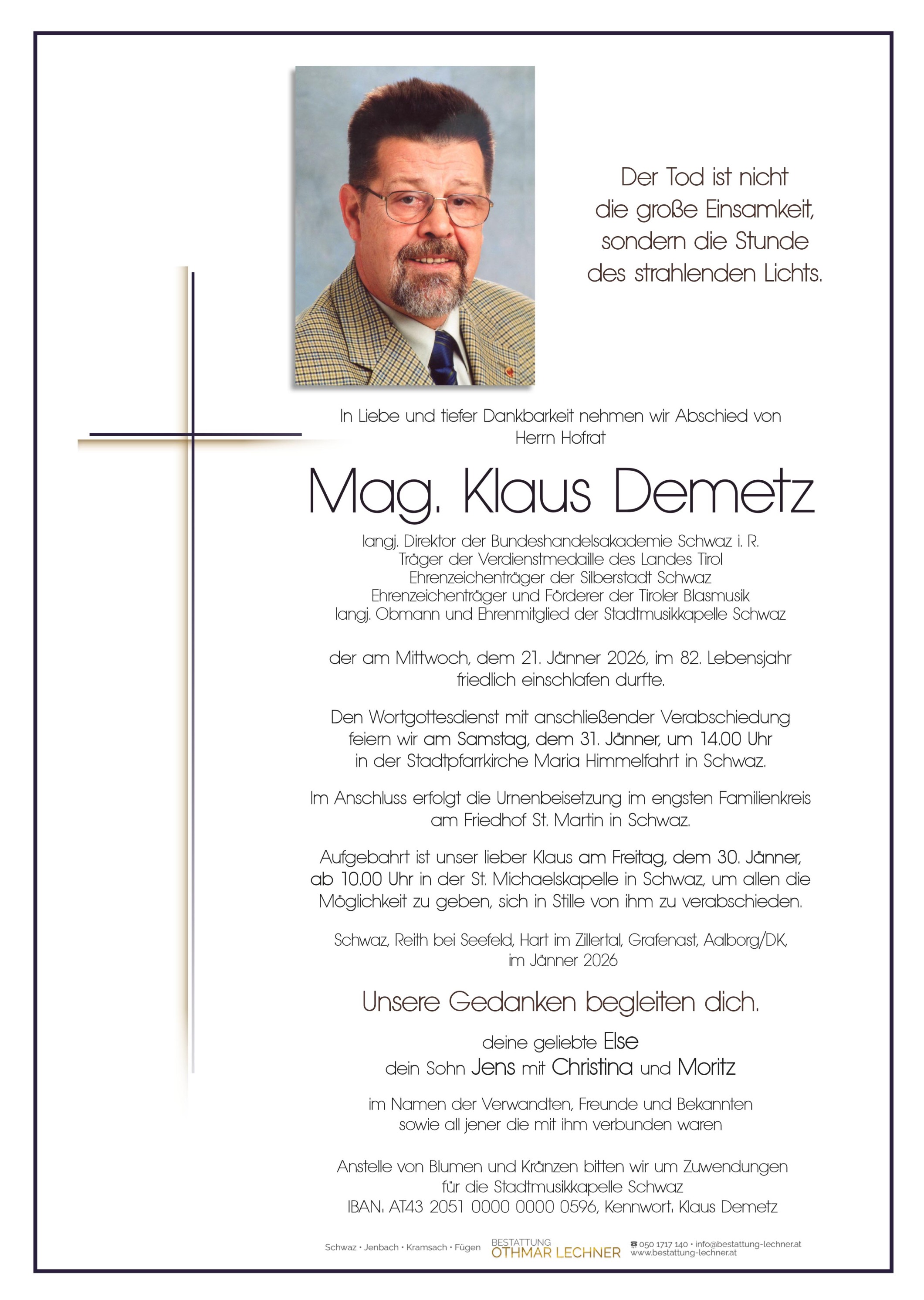 Mag. Klaus Demetz